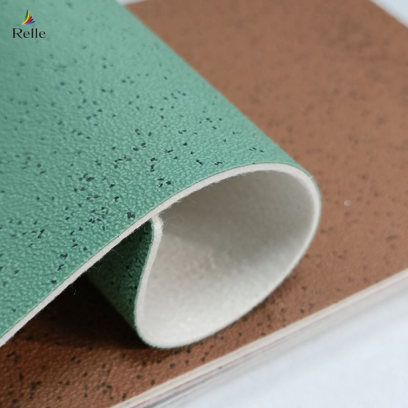 Fireproof Relle Lantai PVC Vinyl Linoleum Lantai Medical Rolls Untuk Bus