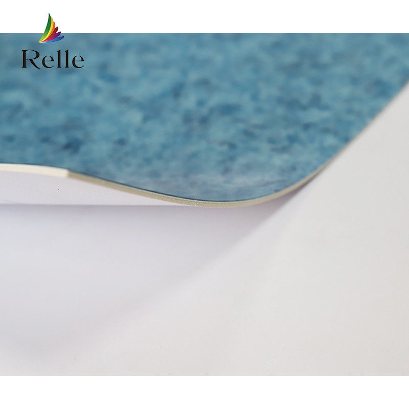 Lantai Vinyl Roll Indoor Luxury Grey PVC Glue Down Lantai Vinyl Cover