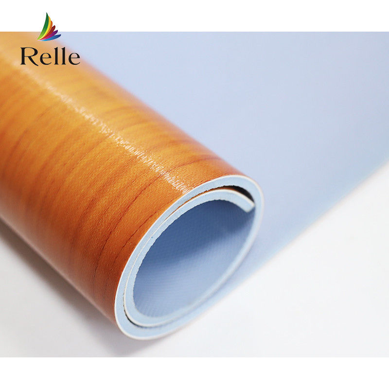 UV Coating Relle 4,5 mm busa bising lapangan basket plastik kayu PVC karpet lantai vinyl