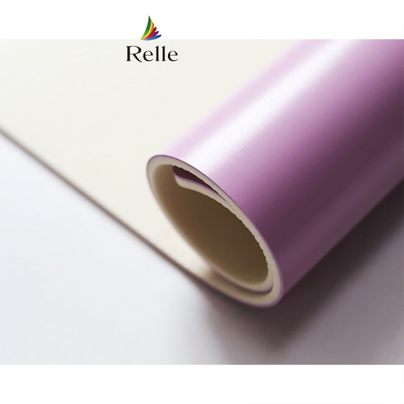 Tahan Pakai yang Luar Biasa 5mm busa Relle Color PVC Flooring Roll untuk Menari