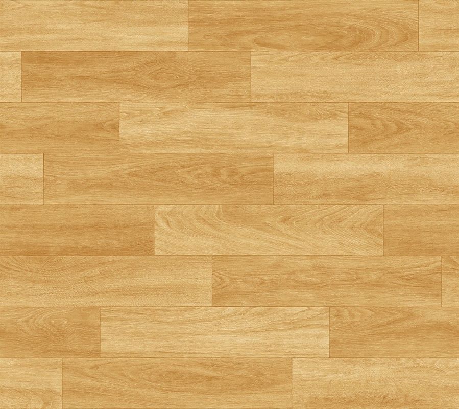 20m PVC Oak Vinyl Flooring Roll Heterogen Vinyl Flooring Untuk TK