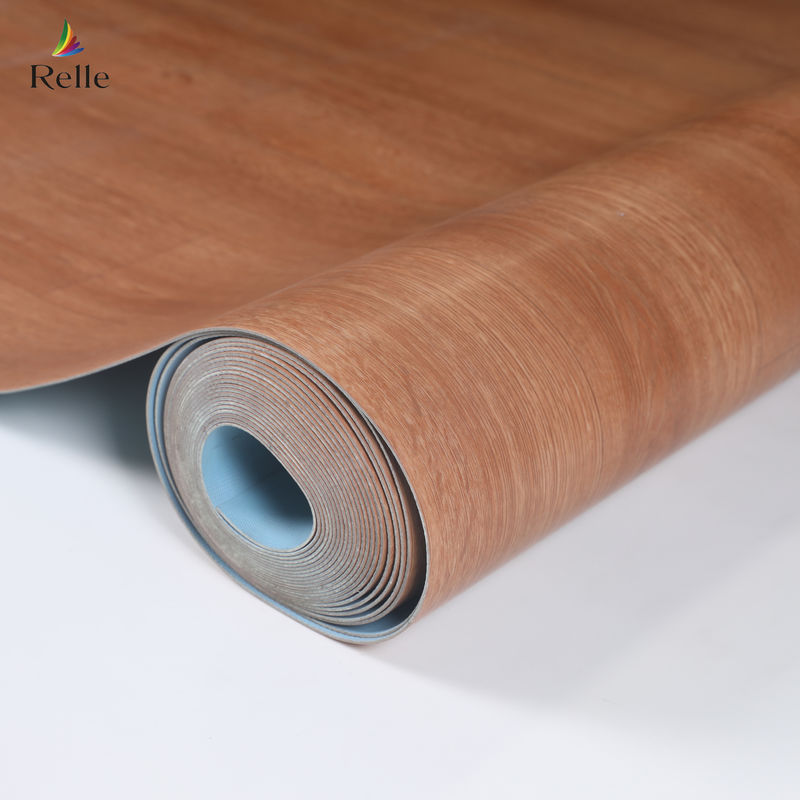 Desain Sistem Lantai Vinyl Khusus untuk Lobby dan Kamar Hotel Ketebalan 1,8mm-3,0mm