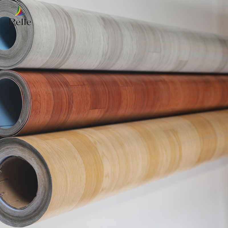 Desain Sistem Lantai Vinyl Khusus untuk Lobby dan Kamar Hotel Ketebalan 1,8mm-3,0mm