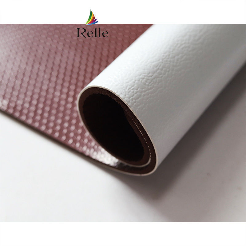 Indoor Green Synthetic Badminton Court Flooring Roll Mat dengan PVC dan Batu kapur oleh Relle