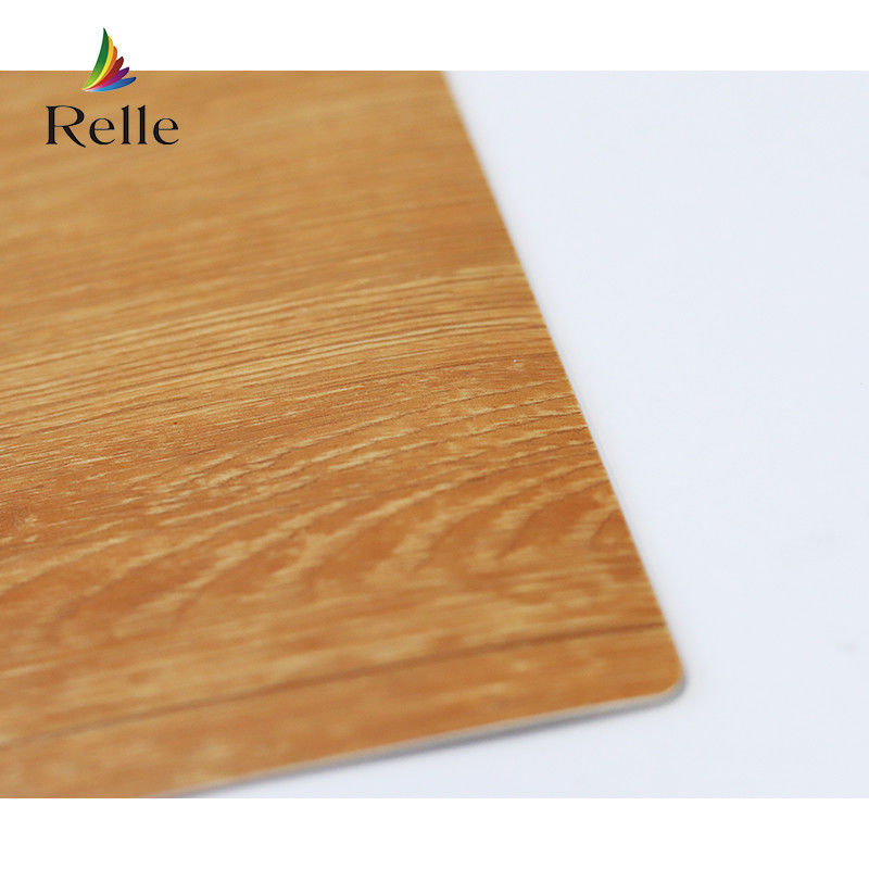 Relle 3,8m PVC Heterogen Vinyl Flooring Roll Sheet Sertifikat CE / SGS / ISO9001