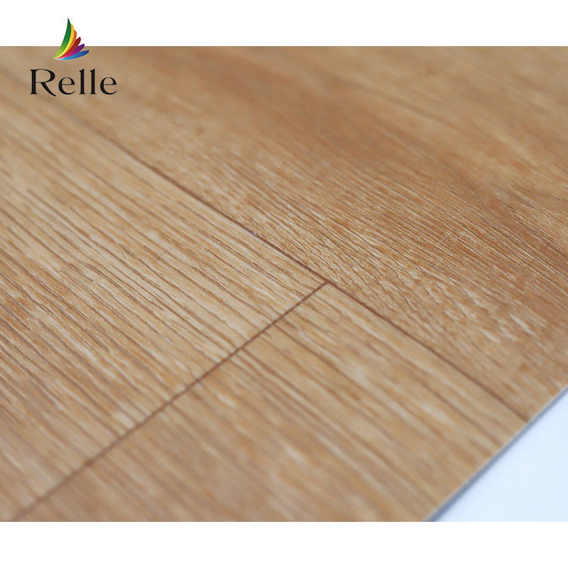 Relle 3,8m PVC Heterogen Vinyl Flooring Roll Sheet Sertifikat CE / SGS / ISO9001