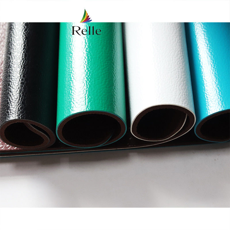 Tikar Lantai BWF Lapangan Bulutangkis Olahraga PVC Relle Dalam Ruangan Lapisan Aus 6.0Mm 1.0Mm/1.2Mm