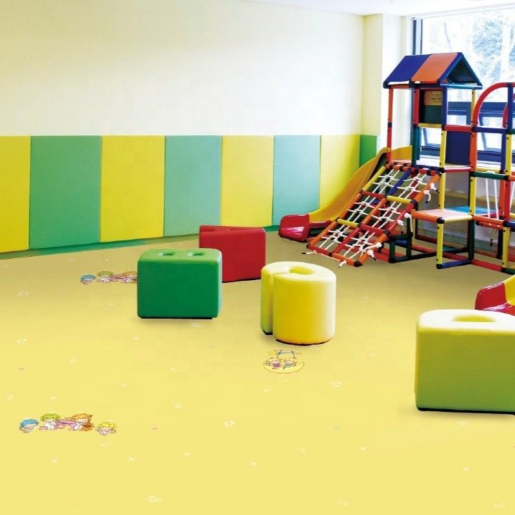 Relle Safety Lantai TK PVC Lantai Vinyl Berwarna-warni untuk Lebih dari 600 Jenis