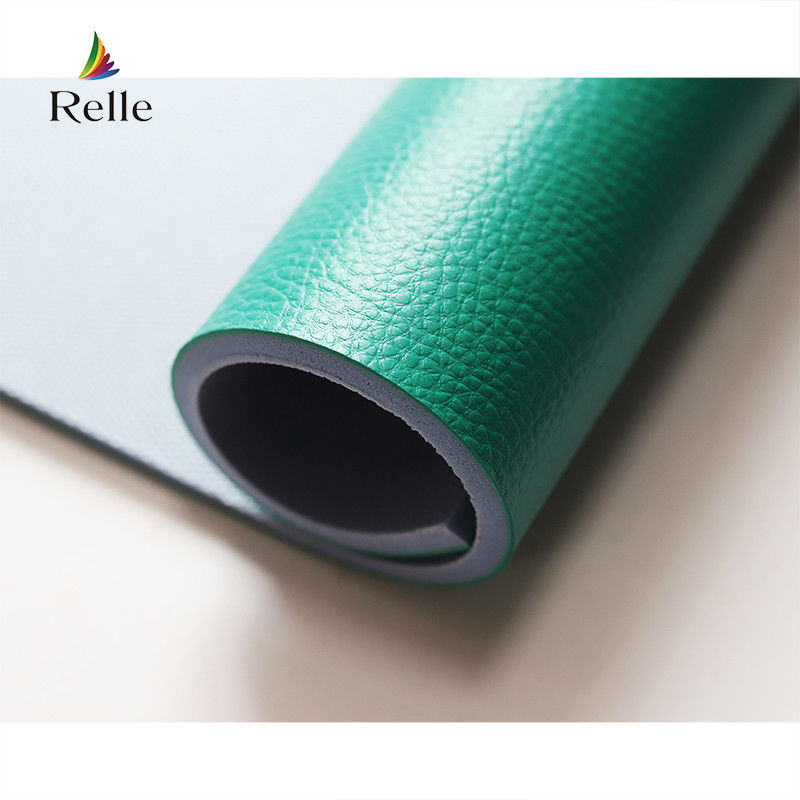 Indoor Relle 6mm Indoor Green Synthetic Badminton Court Flooring dengan Shock Absorption
