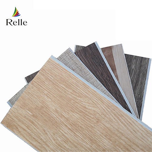 SPC yang tertekan Klik Lantai Vinyl PVC Lantai tahan air SPC 2m 2,5m Lebar