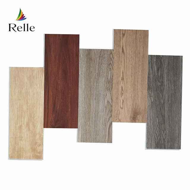SPC yang tertekan Klik Lantai Vinyl PVC Lantai tahan air SPC 2m 2,5m Lebar