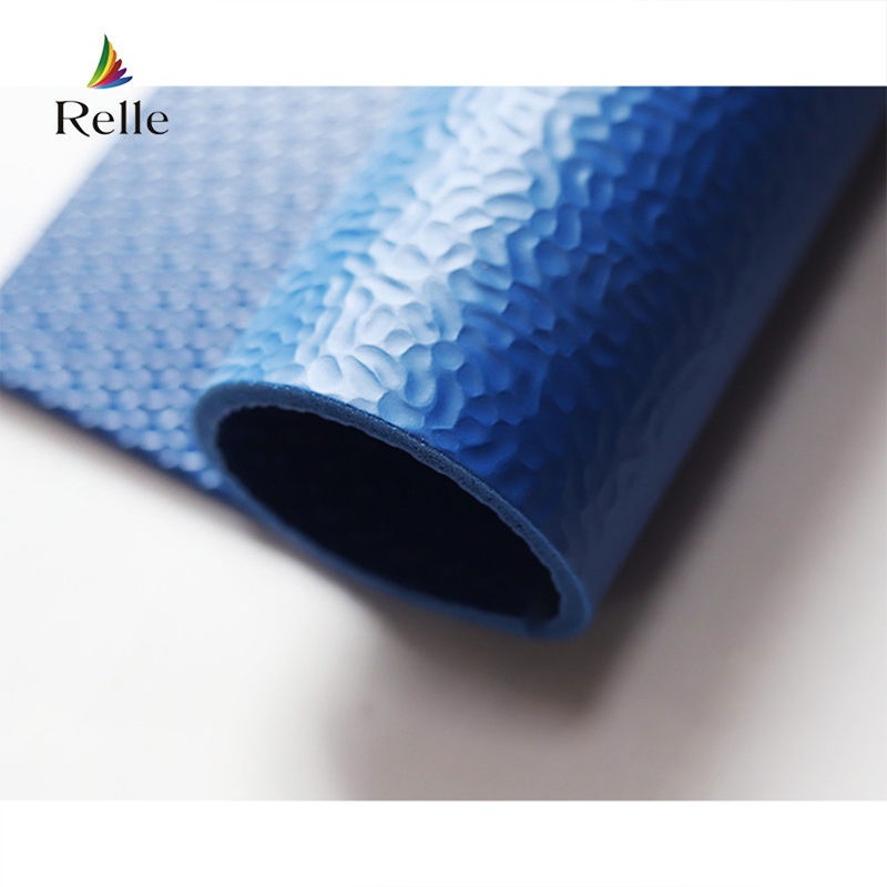 American Standard PVC Sports Indoor Futsal Court Lantai dengan Ketebalan 4,5 mm dalam warna Biru