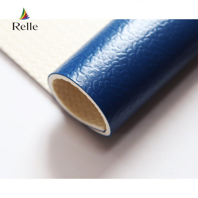 American Standard PVC Sports Indoor Futsal Court Lantai dengan Ketebalan 4,5 mm dalam warna Biru