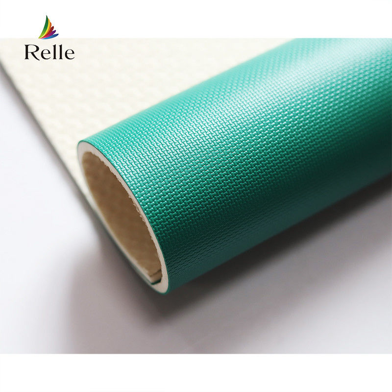 Anti-slip PVC Vinyl Badminton Court Flooring dengan lem Down Instalasi oleh Enlio