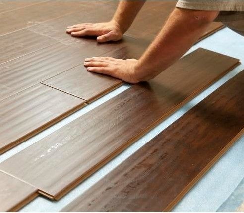 Dryback SPC Flooring Anti Slip 3.0mm-8.0mm SPC Luxury Vinyl Flooring