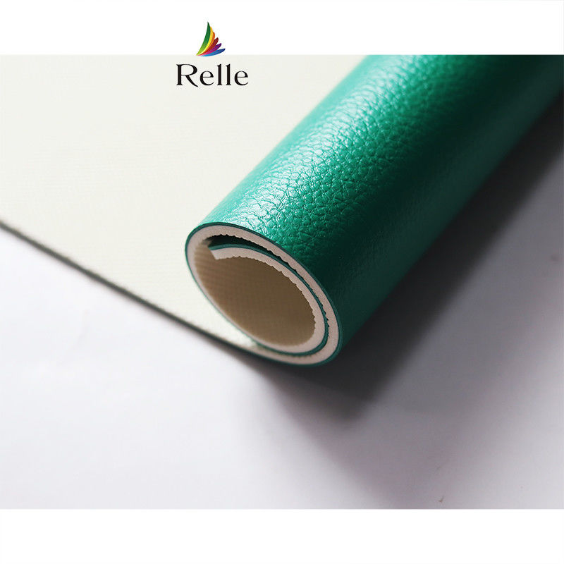 Green Badminton Court Sports Floor Mat Roll in Relle Bahan PVC sintetis untuk olahraga