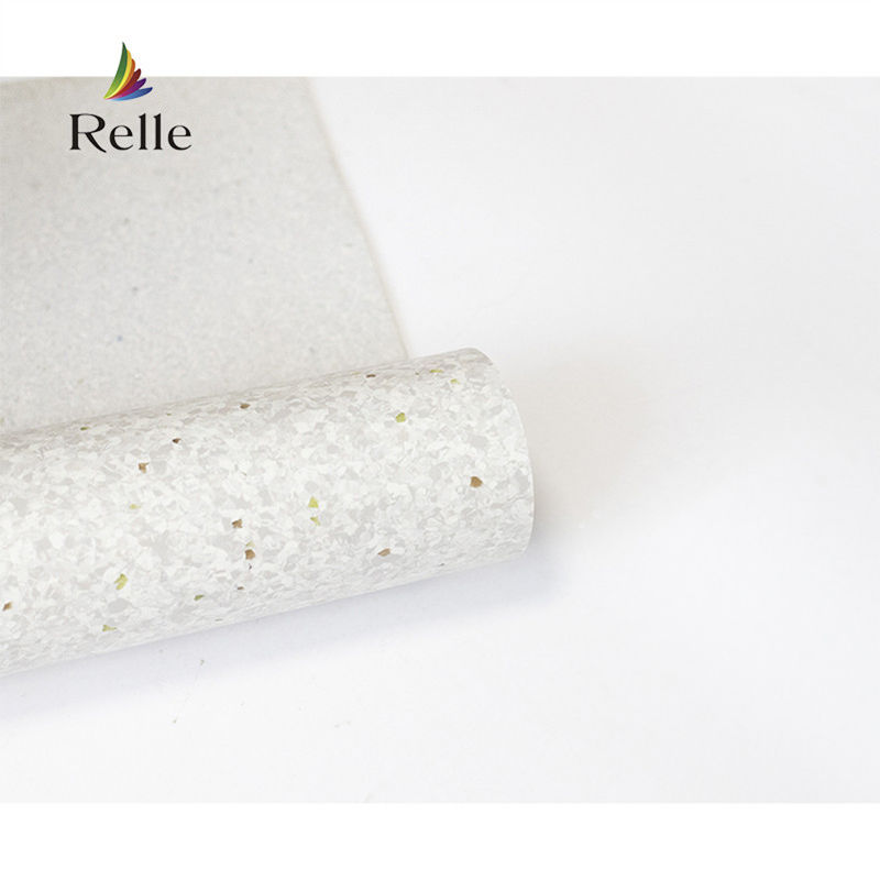 Anti Bakteri Relle Komersial Warna Biasa Homogen 2mm Pakai Lapisan PVC Flooring Roll untuk Klinik