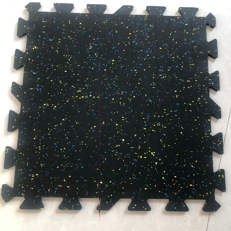 Heavy Duty 8mm EPDM Karet Lantai Warna Sport Gym Epdm Karet Permukaan