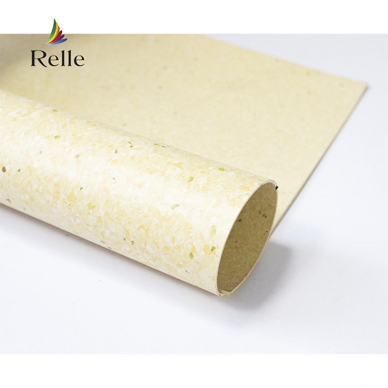 Banquet Hall Indoor Tekstur Biasa Vinyl Flooring Roll dengan T Grade Wear Resistance