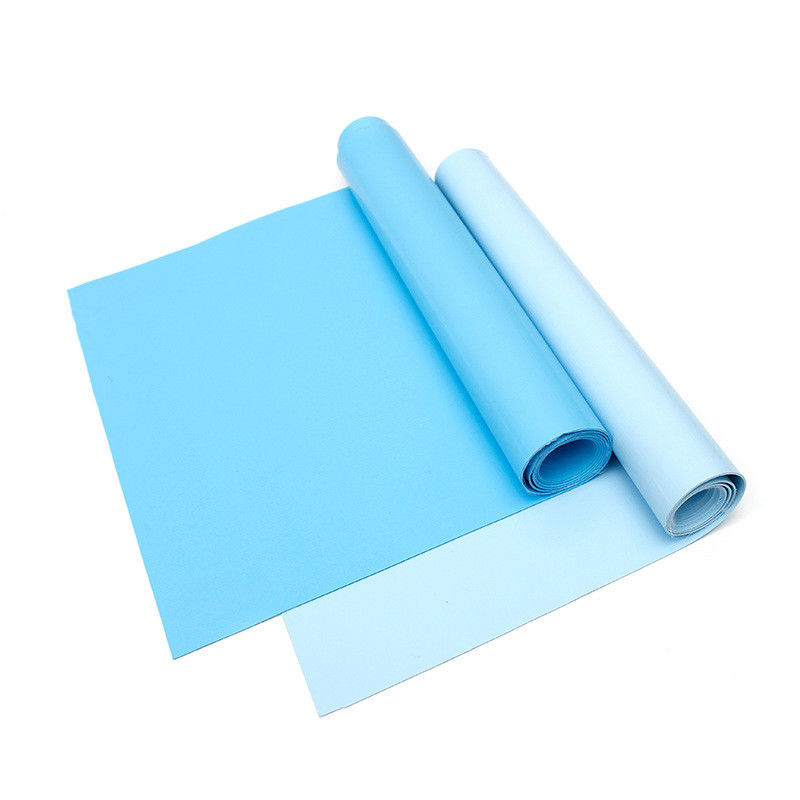 Ocean Blue PVC Pool Liner Anti UV 1.5mm 1.2mm Perkuat PVC Liner Untuk Kolam Renang