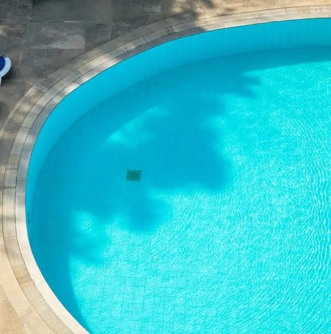 Ocean Blue PVC Pool Liner Anti UV 1.5mm 1.2mm Perkuat PVC Liner Untuk Kolam Renang