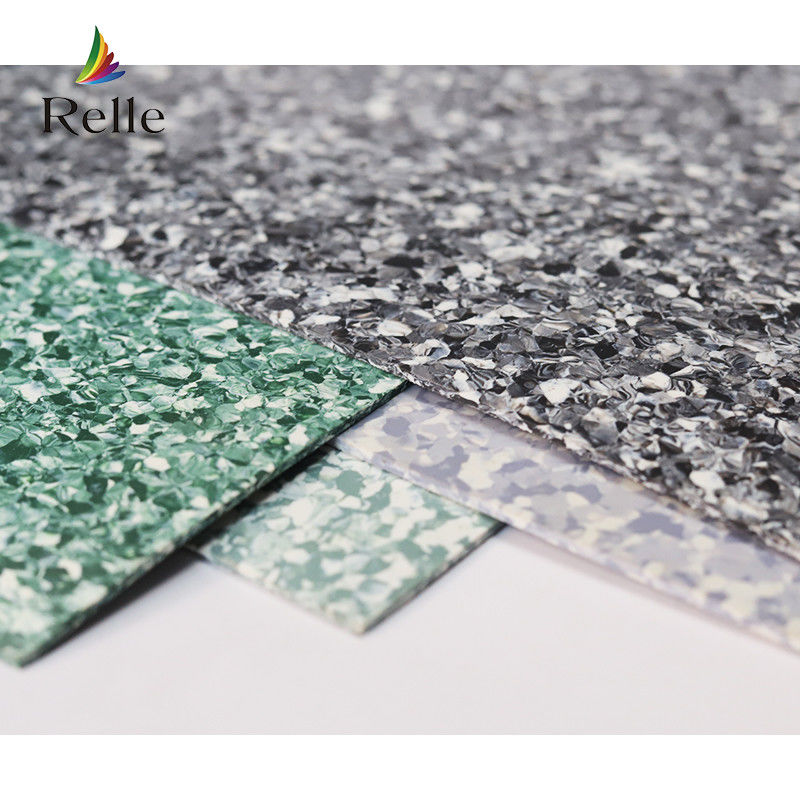 Anti slip PVC Homogen Vinyl Lantai Lebih dari 1000 Jenis untuk Klinik Rumah Sakit
