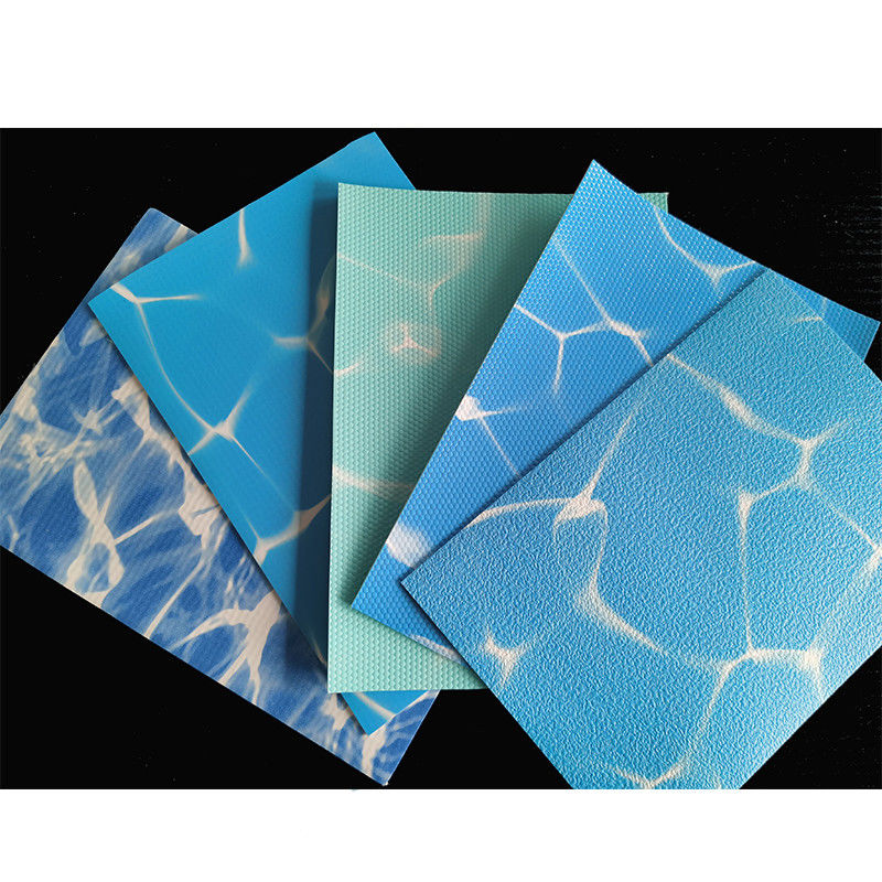 Mosaik 16x32 Pool Liner Diukir 24 ft Di Atas Tanah Pool Liner Lebar 1.5m Trade