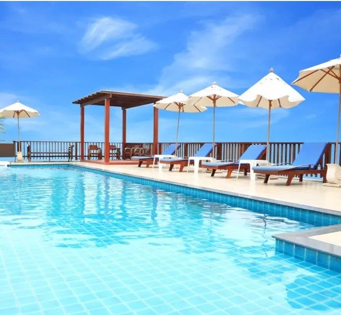 Mosaik 16x32 Pool Liner Diukir 24 ft Di Atas Tanah Pool Liner Lebar 1.5m Trade