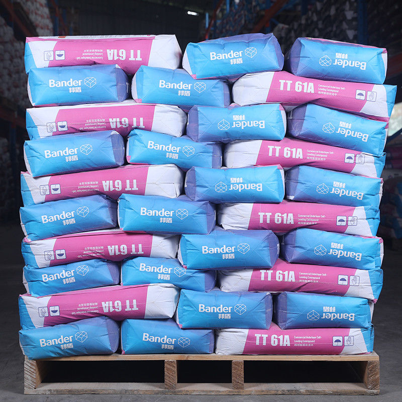 25mPa Kekuatan TT61A Self-leveling Floor Compound Floor Leveling Compound Untuk Kayu