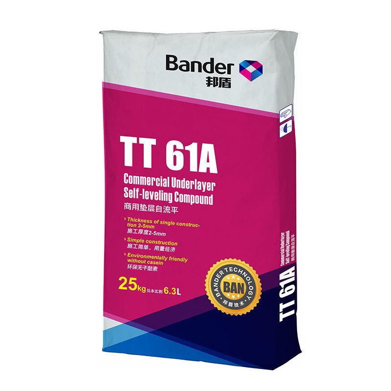 25mPa Kekuatan TT61A Self-leveling Floor Compound Floor Leveling Compound Untuk Kayu