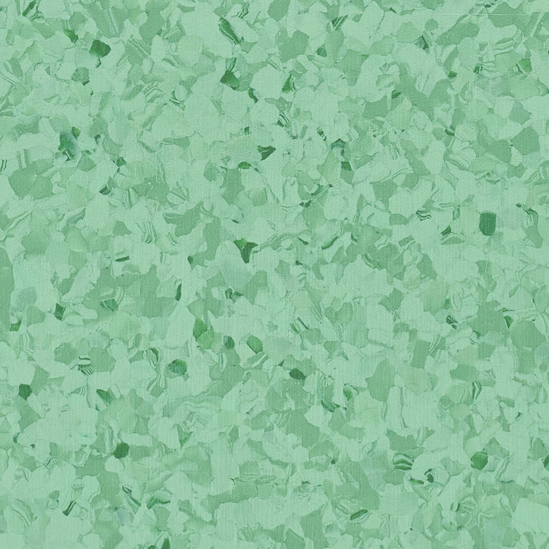 Dryback Homogeneous Flooring 2mm Laboratory Vinyl Flooring Biru Kuning Hijau