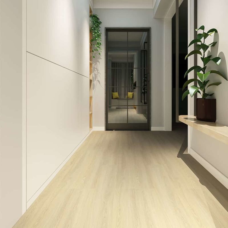 Fire Resistance SPC Vinyl Flooring 2mm 2.5mm 3mm Waterproof SPC Flooring Untuk Rumah