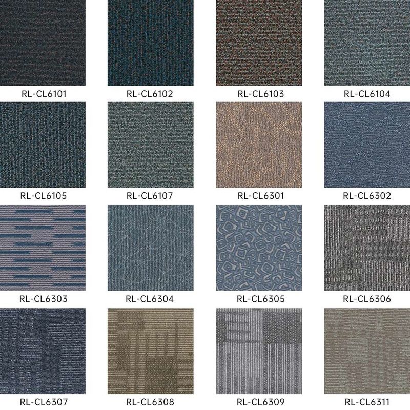 Ketahanan Komersial-Grade PVC Vinyl Tile untuk Kantor Toko Ritel dan Ruang Modern