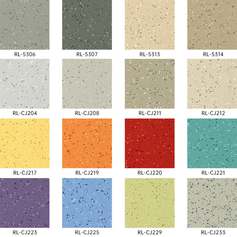 Lantai Karet Ramah Lingkungan, Tahan Aus, dan Anti Selip Relle untuk Aula Pameran