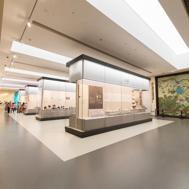 Lantai Karet Anti Noda & Anti Selip Relle untuk Zona Pameran Relik Budaya Museum