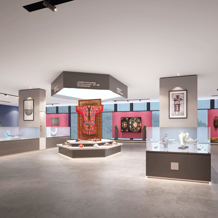 Lantai Karet Anti-Selip & Peredam Suara Relle untuk Area Pameran Museum