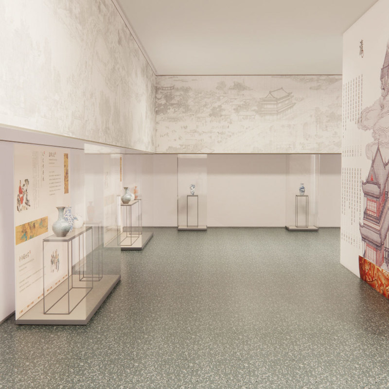 Lantai Karet Relle untuk Pameran Museum Seni Warisan