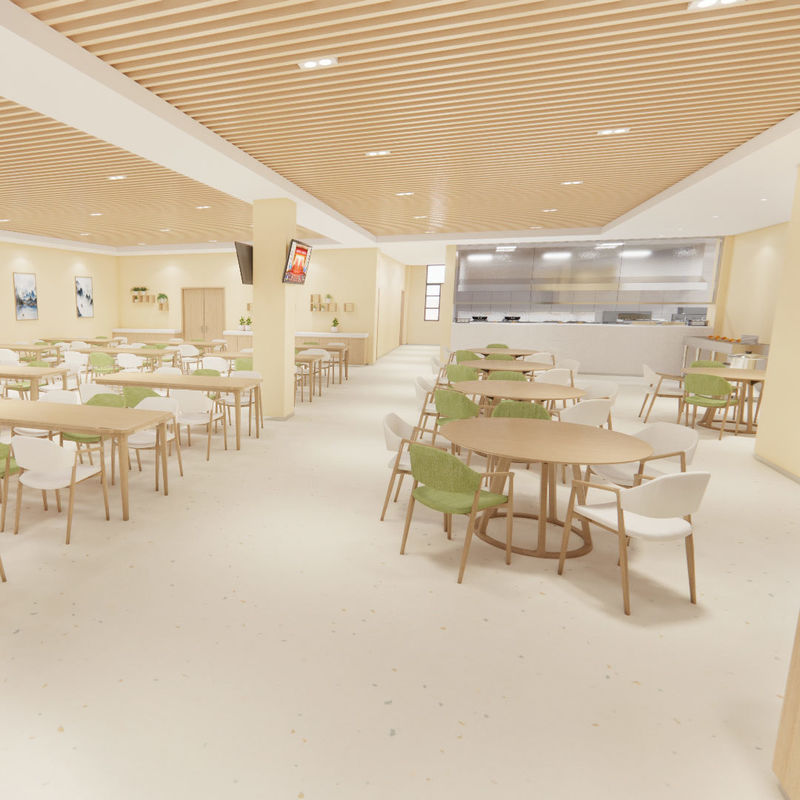 Lantai Khusus Perawatan Rehabilitasi untuk Panti Jompo – Gaya Aman Higienis Tingkat Medis