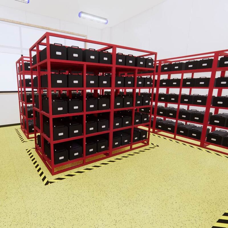 Relle Karborundum Lantai Keamanan Industri untuk Pabrik