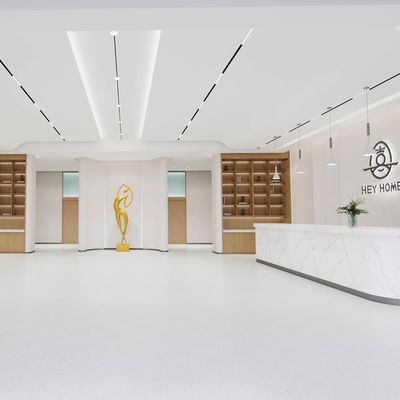 3.0mm Ketebalan Homogen Lantai Berkelanjutan High Stain Resistance