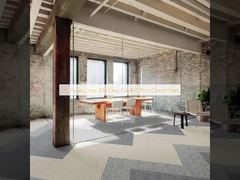 Ubin Karpet Kantor Mudah Dibersihkan Tumpukan Loop Seri DC